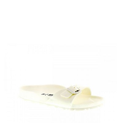 White 'Madrid EVA' ladies single strap sandals